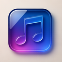 icon_music_key_glassy icon preview
