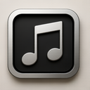 icon_music_key_metallic icon preview