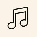 icon_music_key_minimal_outline icon preview