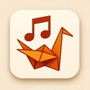 icon_music_key_origami icon preview