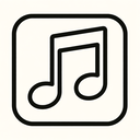 icon_music_key_outline icon preview
