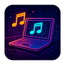 icon_music_laptop_cyberpunk icon preview