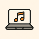 icon_music_laptop_filled icon preview
