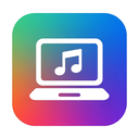 icon_music_laptop_gradient icon preview