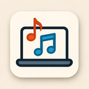 icon_music_laptop_modern icon preview