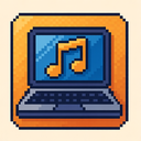icon_music_laptop_pixel_art icon preview