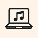 icon_music_laptop_sharp_edges icon preview