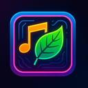 icon_music_leaf_cyberpunk icon preview