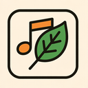 icon_music_leaf_filled icon preview