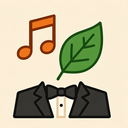 icon_music_leaf_formal icon preview