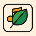 icon_music_leaf_geometric icon preview