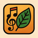icon_music_leaf_tribal icon preview