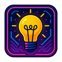 icon_music_light_bulb_cyberpunk icon preview