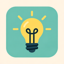 icon_music_light_bulb_flat_pastel icon preview