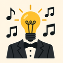 icon_music_light_bulb_formal icon preview