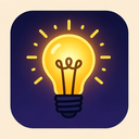 icon_music_light_bulb_glow_effect icon preview