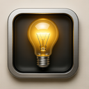 icon_music_light_bulb_metallic icon preview