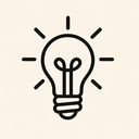 icon_music_light_bulb_minimal_outline icon preview