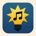 icon_music_light_bulb_sharp_edges icon preview