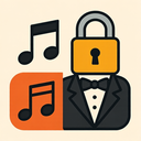 icon_music_lock_formal icon preview