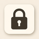 icon_music_lock_minimalist icon preview