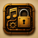 icon_music_lock_steampunk icon preview