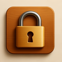 icon_music_lock_wooden icon preview