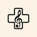 icon_music_medical_cross_asymmetrical icon preview