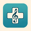 icon_music_medical_cross_iconic icon preview