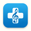 icon_music_medical_cross_modern icon preview