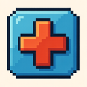 icon_music_medical_cross_pixel_art icon preview