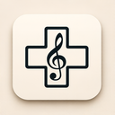 icon_music_medical_cross_symmetrical icon preview