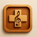 icon_music_medical_cross_wooden icon preview