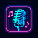 icon_music_microphone_cyberpunk icon preview