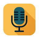 icon_music_microphone_flat_design icon preview