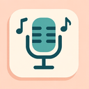 icon_music_microphone_flat_pastel icon preview