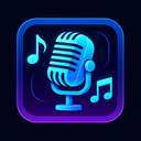 icon_music_microphone_futuristic icon preview