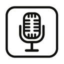 icon_music_microphone_monochrome icon preview