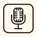 icon_music_microphone_thin icon preview