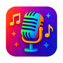 icon_music_microphone_vibrant_colors icon preview
