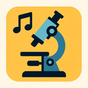 icon_music_microscope_flat_design icon preview