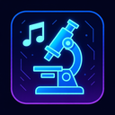 icon_music_microscope_futuristic icon preview