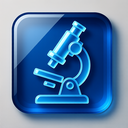 icon_music_microscope_glassy icon preview