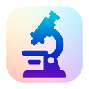 icon_music_microscope_gradient icon preview