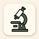 icon_music_microscope_minimalist icon preview
