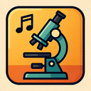 icon_music_microscope_retro icon preview
