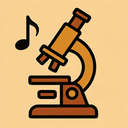 icon_music_microscope_tribal icon preview