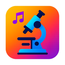 icon_music_microscope_vibrant_colors icon preview