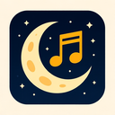 icon_music_moon_bold icon preview