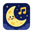 icon_music_moon_cartoon icon preview